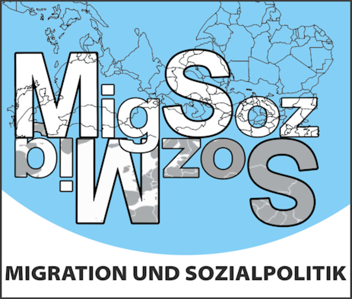 Logo der Forschungsgruppe Migration und Sozialpolitik