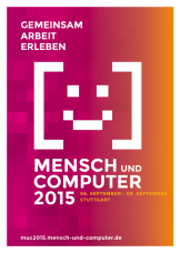 Logo and topic of MUC 2015