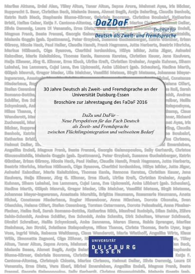 Bild Broschuere DaZ-DaF