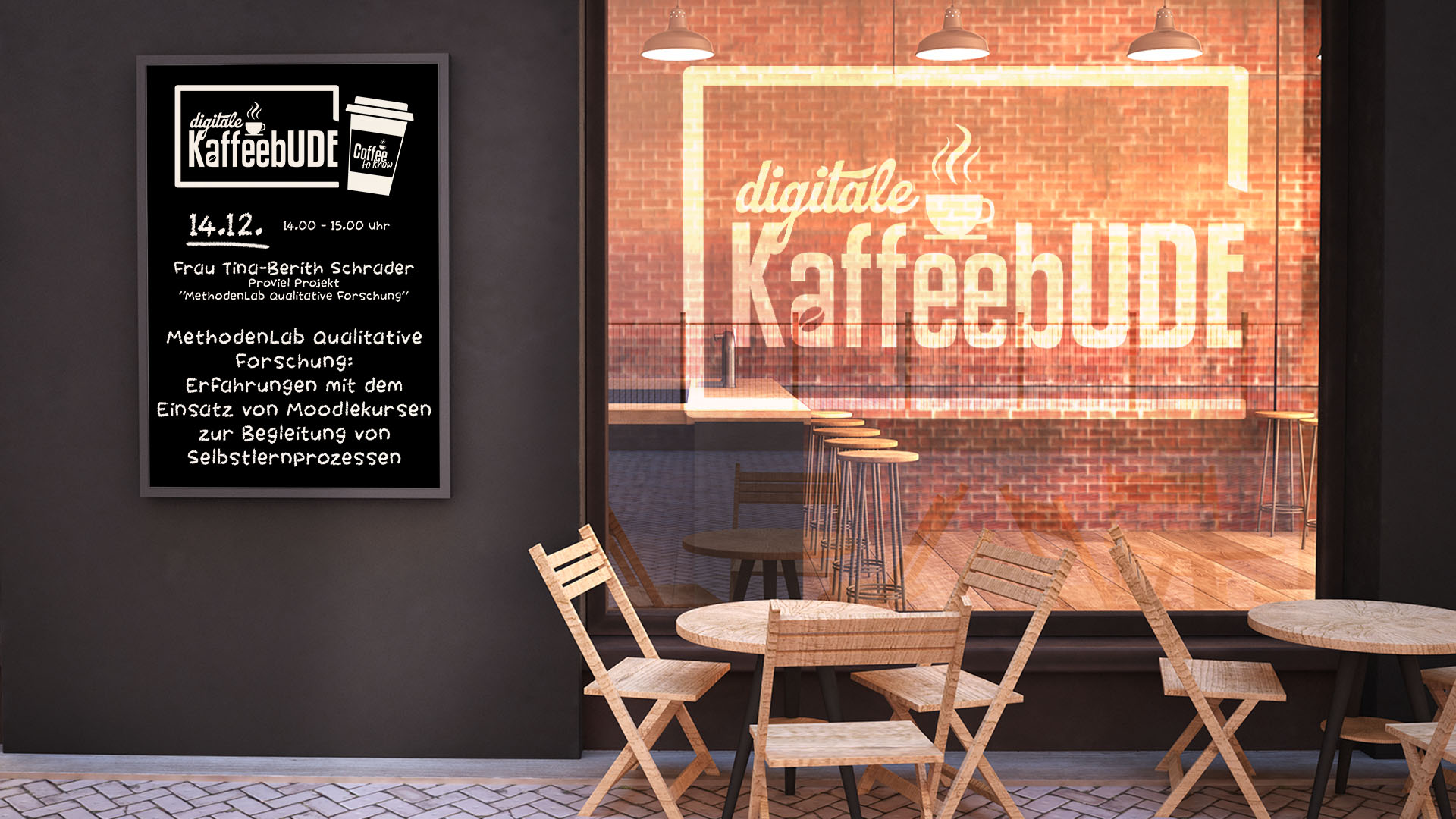 Digitale KaffeebUDE_Innenansicht_Café