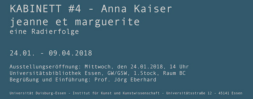 Plakat Anna Kaiser Klein