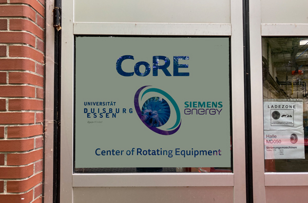 Center of Rotating Equipment, Siemens Energy, Universität Duisburg-Essen