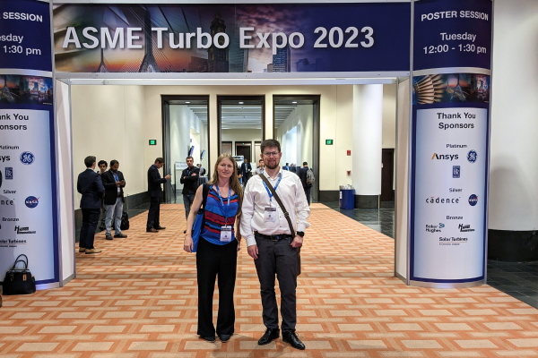 ASME Turbo Expo, Tina Unglaube, Sebastian Schuster, Chair of Turbomachinery