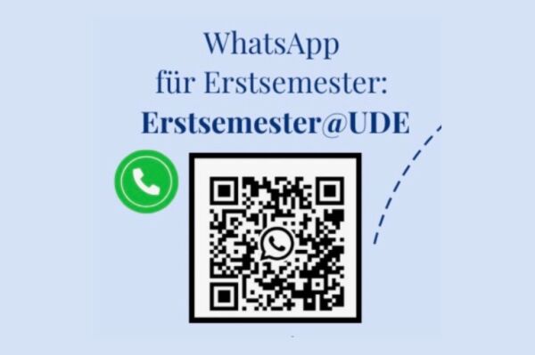 Whats APP QR Code Für Erstsemestergruppe
