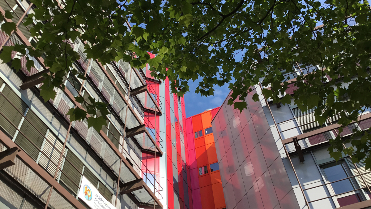 Ein Gebäude am Campus Essen