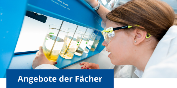 Angebote der der Fächer