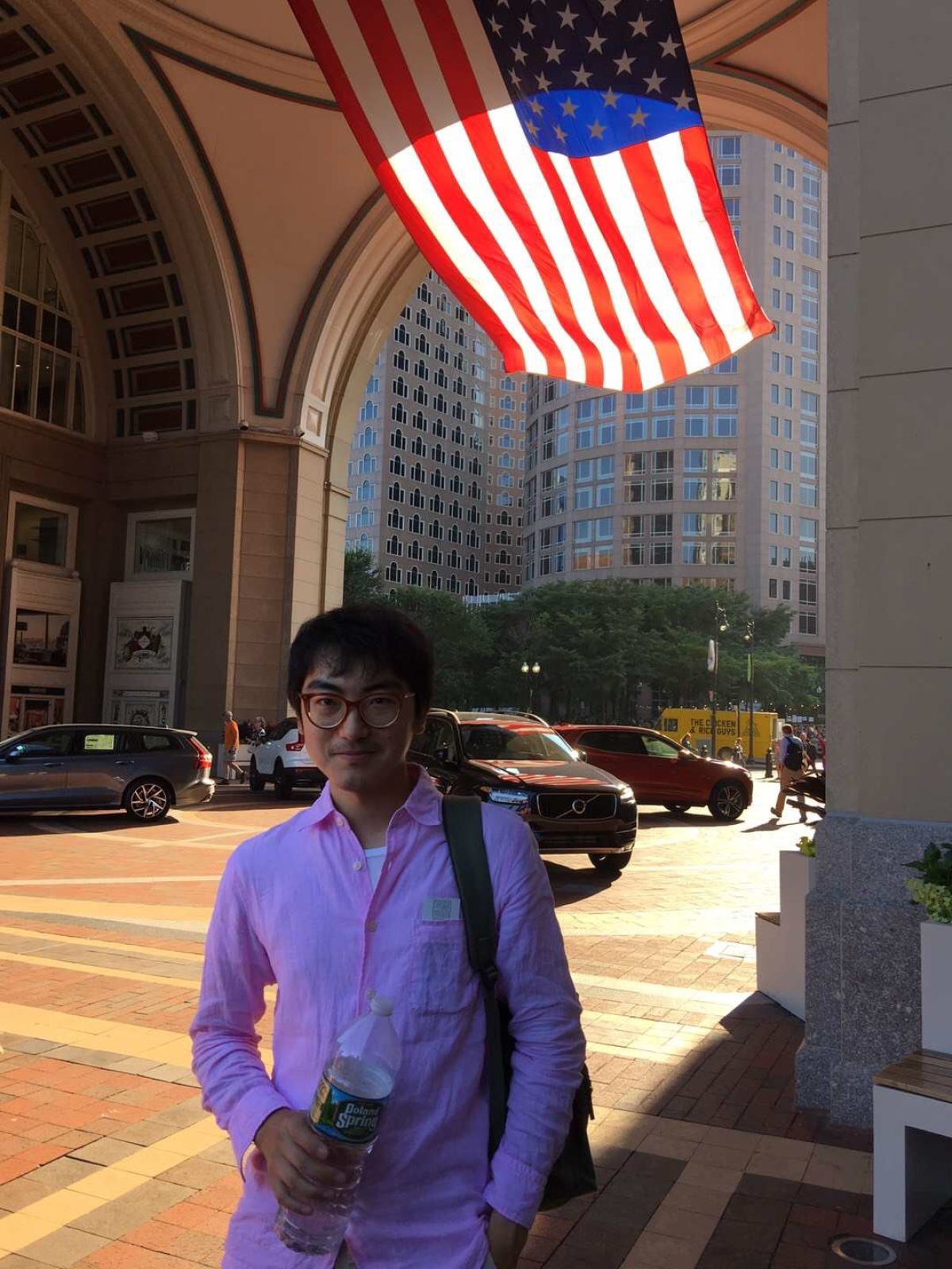 This photography shows a portrait of Chang Liu.