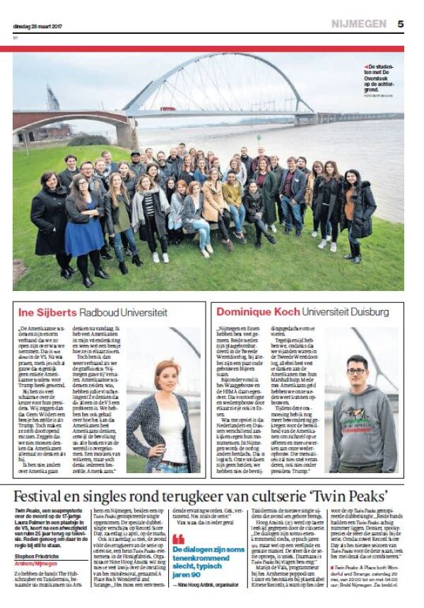 Dutch article on the third RUDESA Spring Academy.