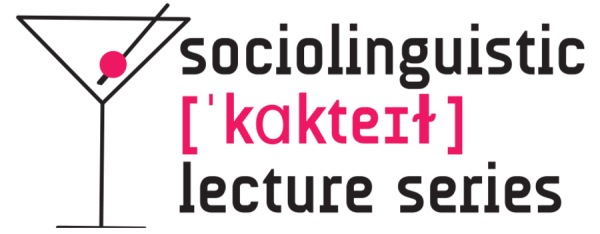Logo sociolinguistic cocktail lecture series