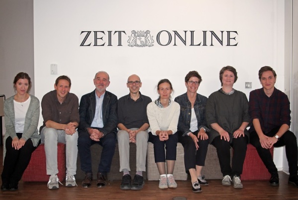 MILL team meeting in Berlin at Die Zeit Online group