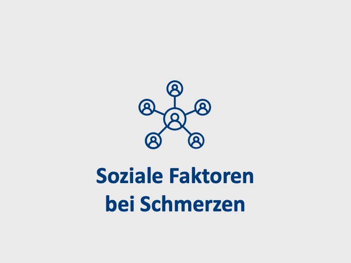 Soziale Faktoren bei Schmerzen