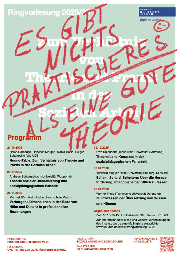 Plakat: Ringvorlesung 2025/26