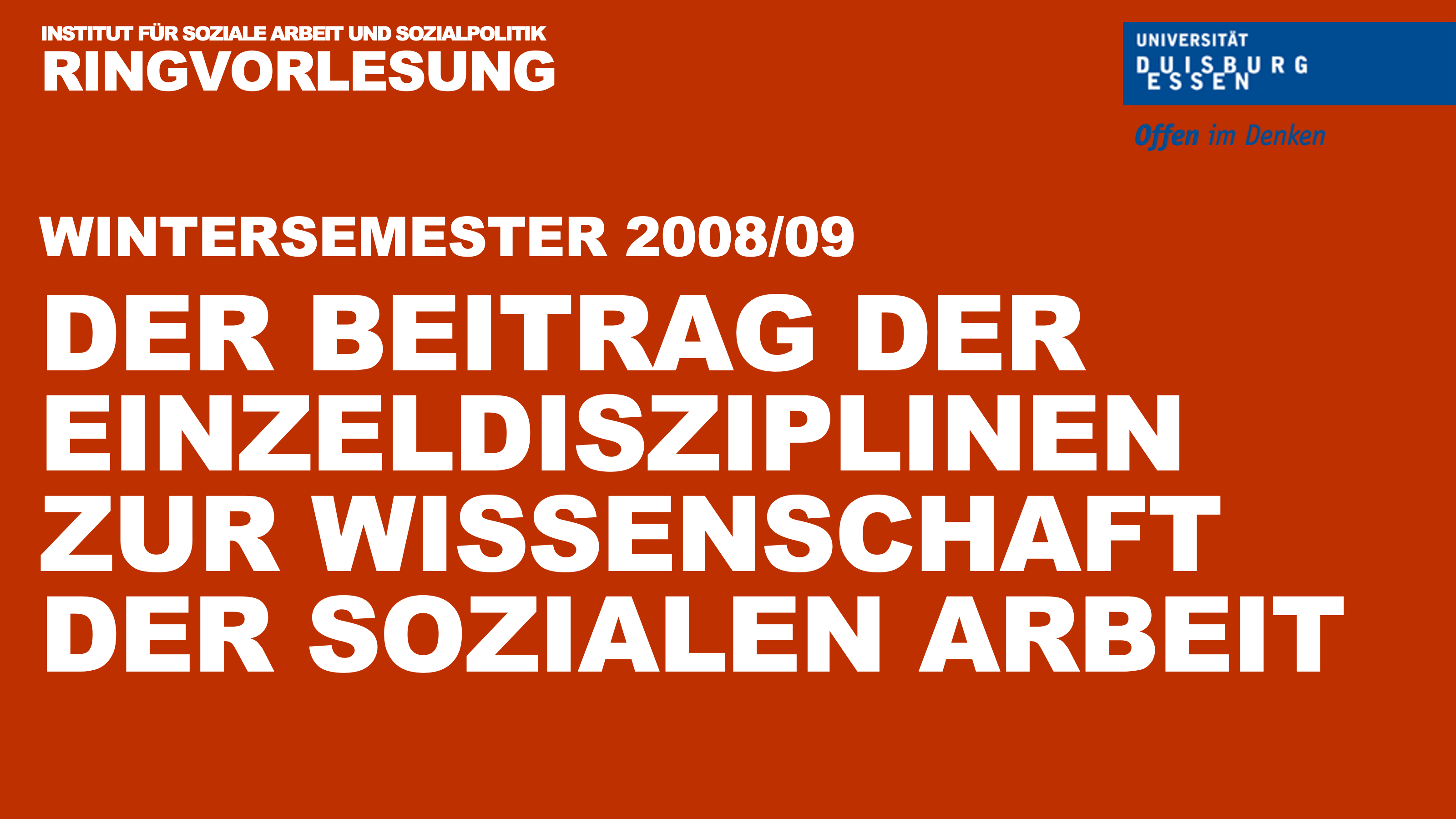 Logo für die Ringvorlesung