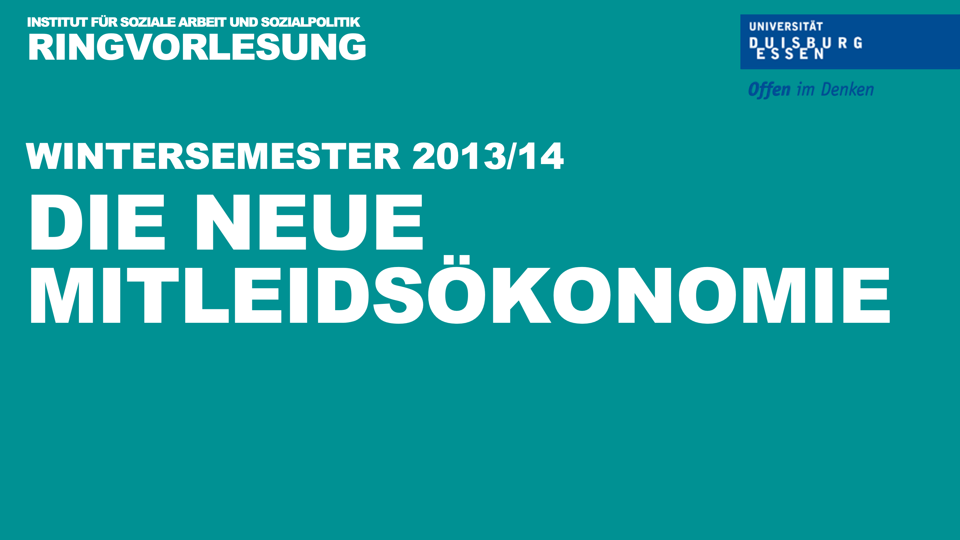 Logo für die Ringvorlesung