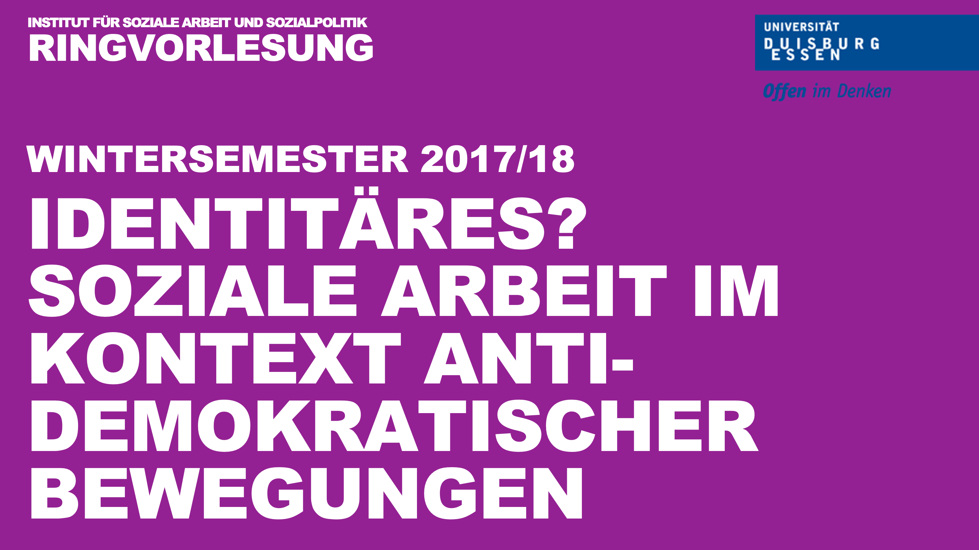 Logo für die Ringvorlesung