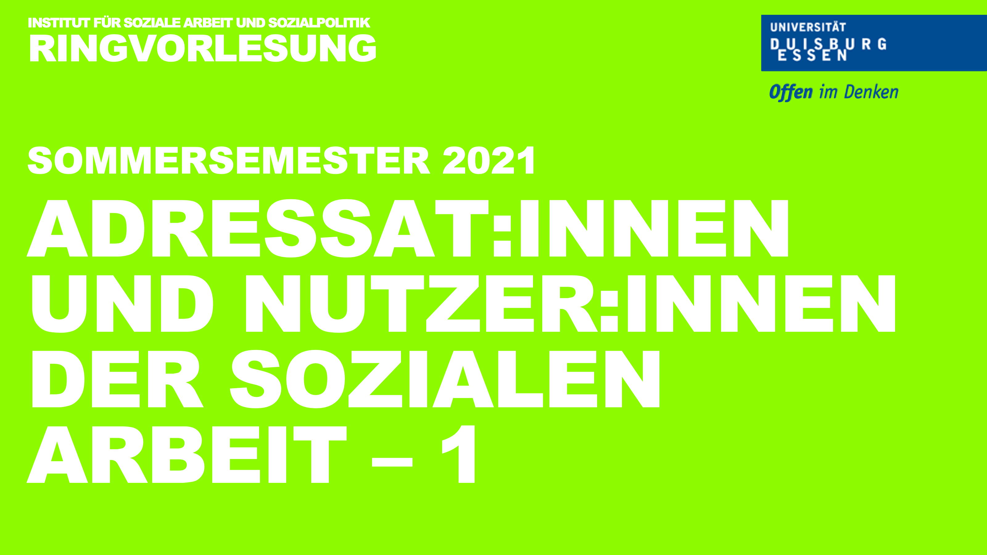 Logo für die Ringvorlesung 23/24: ,,Wohnungslosigkeit, Soziale Arbeit und die Krise des Wohnens"