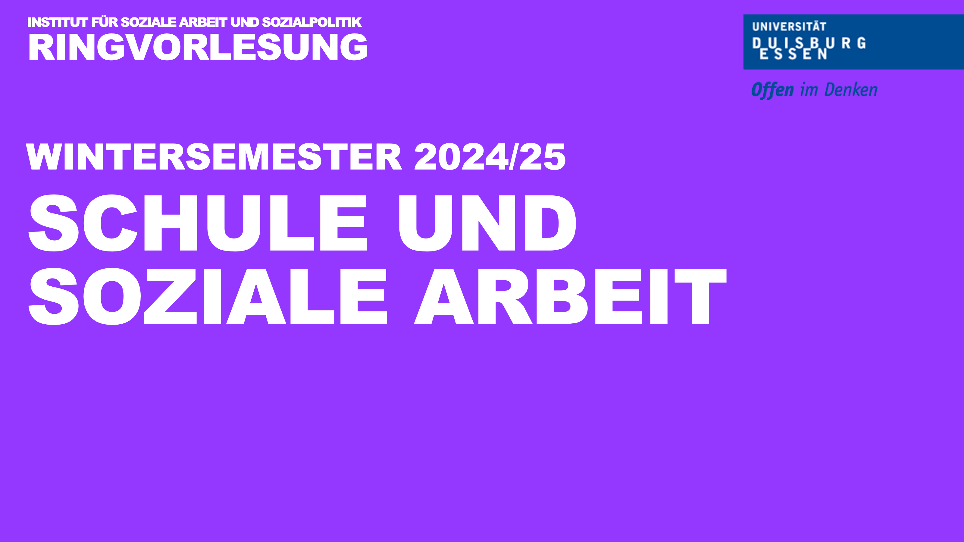 Logo für die Ringvorlesung