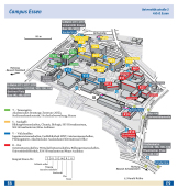 Lageplan Campus Essen
