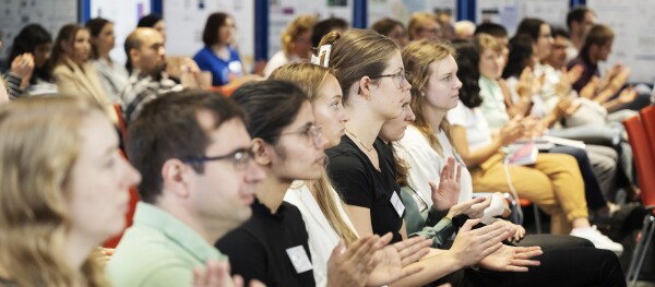 Students attending a lecture