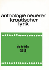 Cover des Buches "Anthologie neuerer kroatischer Lyrik"