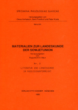 Cover des Buches "Materialien zur Landeskunde der Sowjetunion" Nr. 2