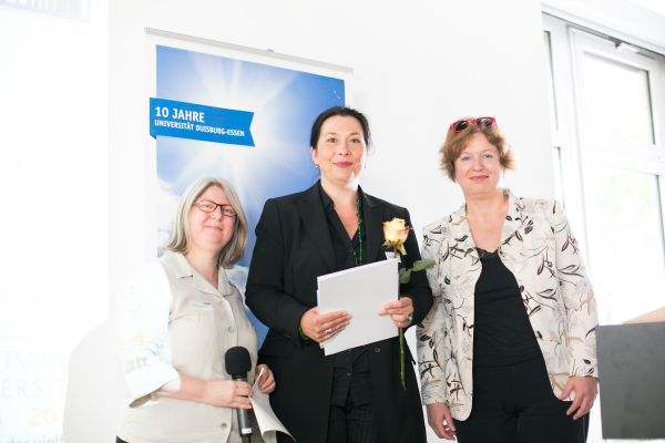Prof. Dr. Claudia Claridge, Dr. Corinna Schlicht und Prof. Dr. Ute Klammer