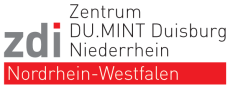 Logo der Organisationseinheit "zdi-Zentrum DU.MINT Duisburg Niederrhein"