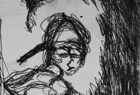 Ausschnitt Radierung Wagner