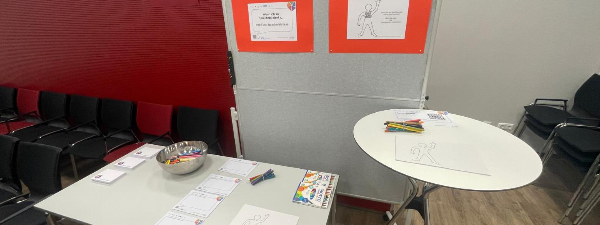 Detailansicht Zeichenstation