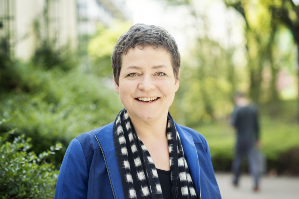 Die zentrale Gleichstellungsbeauftragte Christine Heil