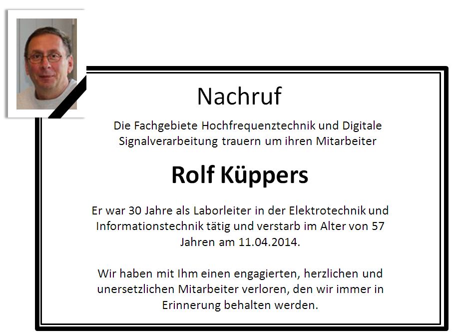 Nachruf Kueppers