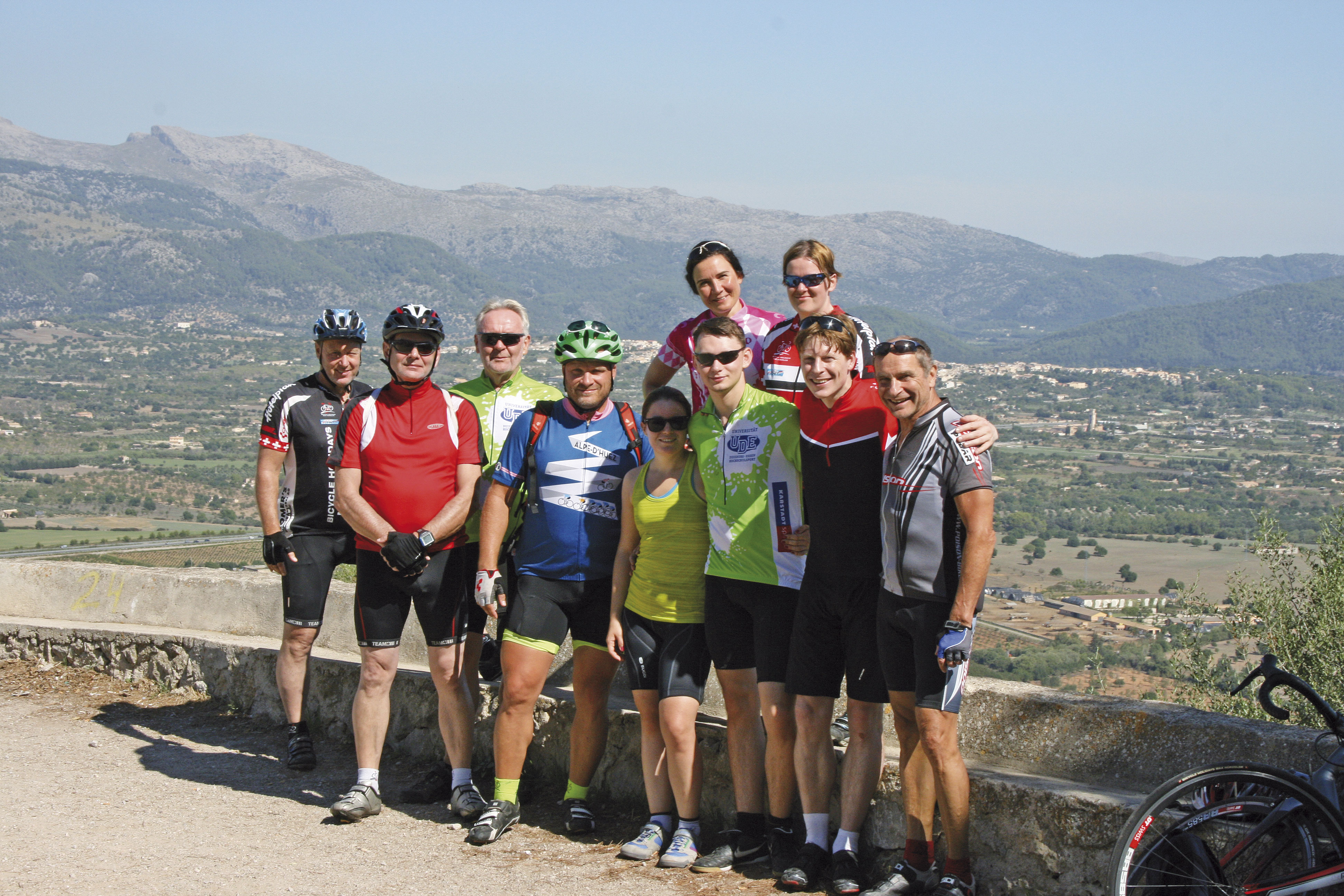 Radfahren Hochschulsport auf Mallorca