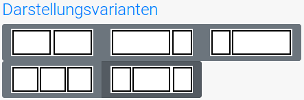 Backend: FlexCards-Darstellungsvarianten 791 Flexcards