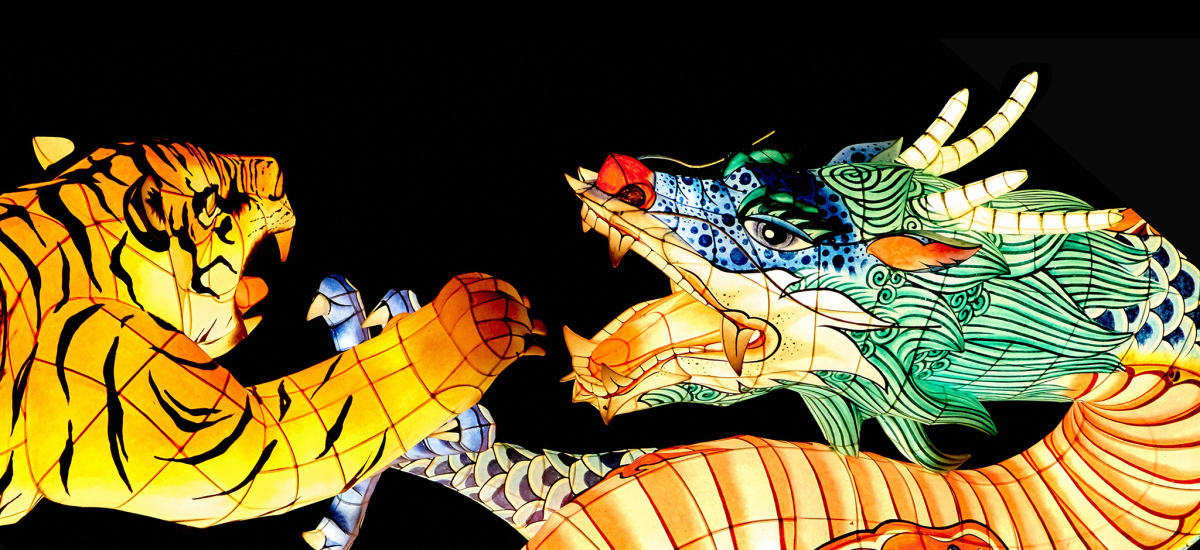 Dragon and Tiger, Photo: Mathew Schwartz / pixabay