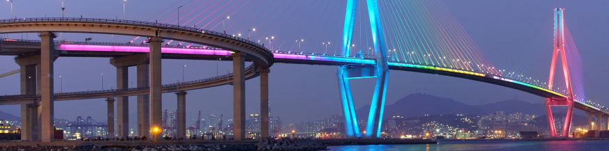 Titelbild Busan Harbor Bridge Byoroo Pixabay