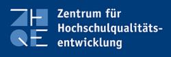 Logo des Zentrums für Hochschulqualitätsentwicklung