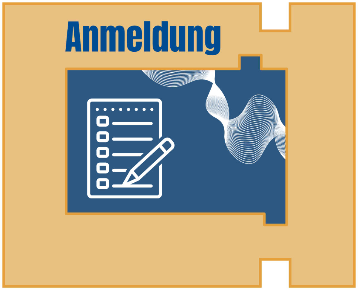 Symbol für die Anmeldung zum Tag der offenen Tür der Fakultät für Mathematik