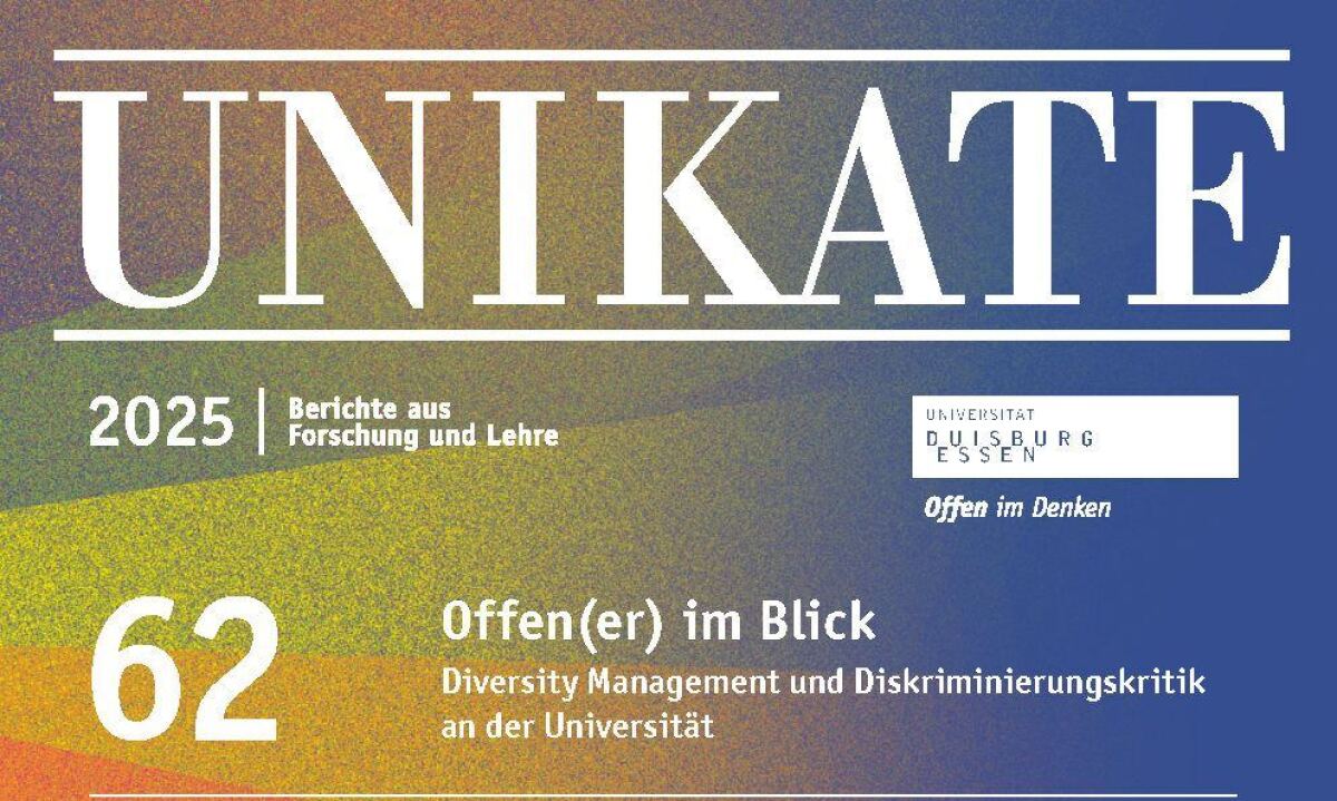Deckblatt von UNIKATE Heft 62