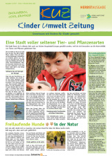 Cover der Zeitschrift "KinderUmweltZeitung"