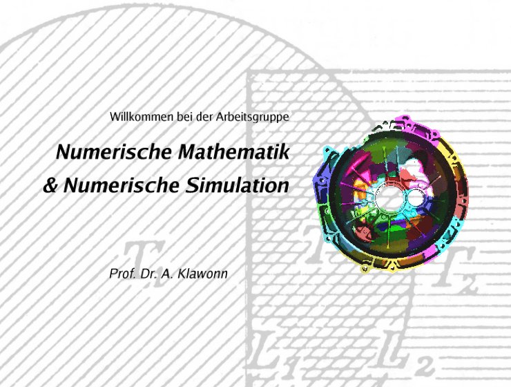 AG Numerische Mathematik und Numerische Simulation