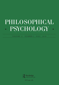 Cover Roughley (2018) Philosophical Psychology 31(5)