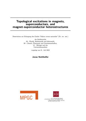 Title Page PhD Thesis Jonas Nothhelfer