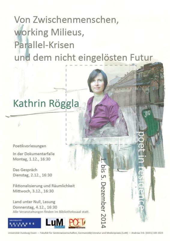 Röggla Plakat Klein