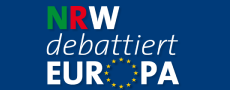 Logo NRW debattiert Europa