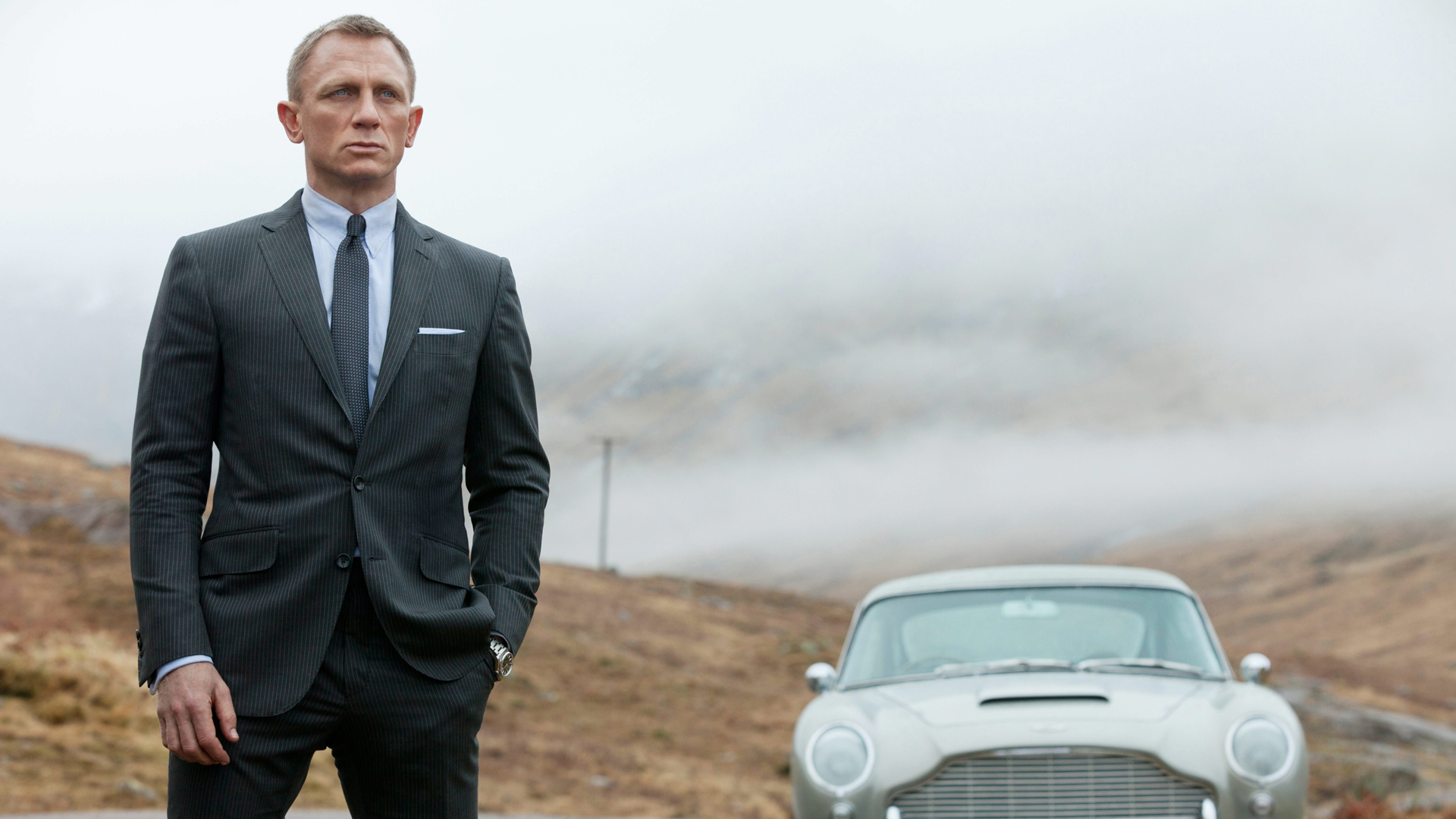 James Bond in Macho-Pose im Fim Skyfall