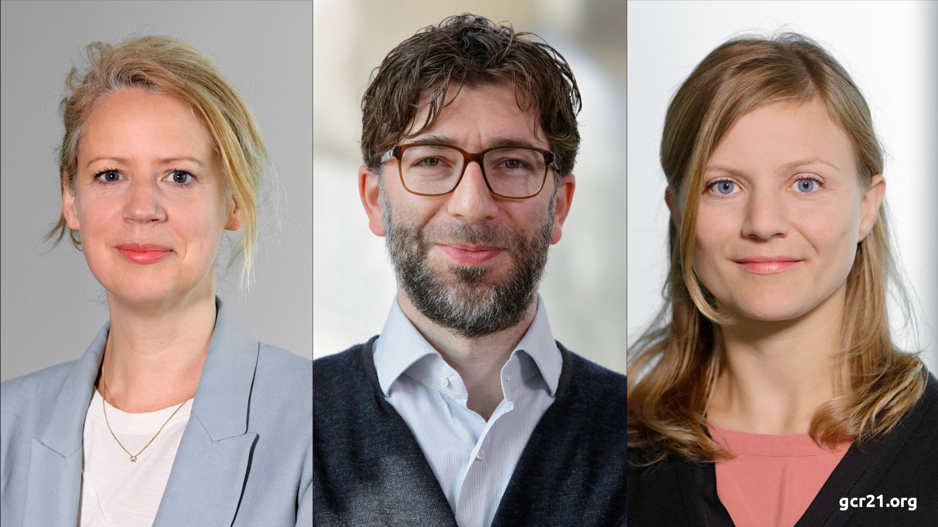 Portraits der drei KHK-Autor:innen