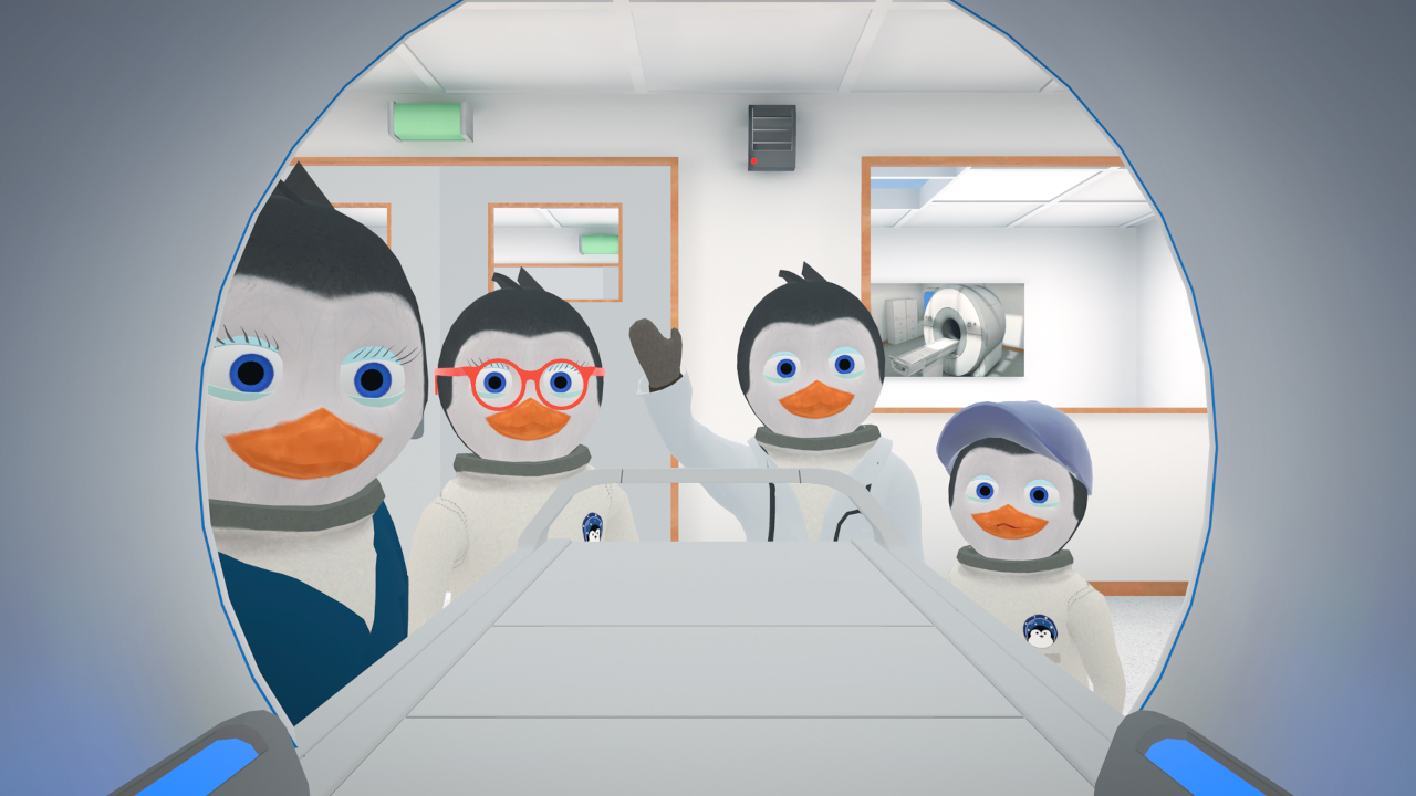 Screenshot aus der Pingunauten-App