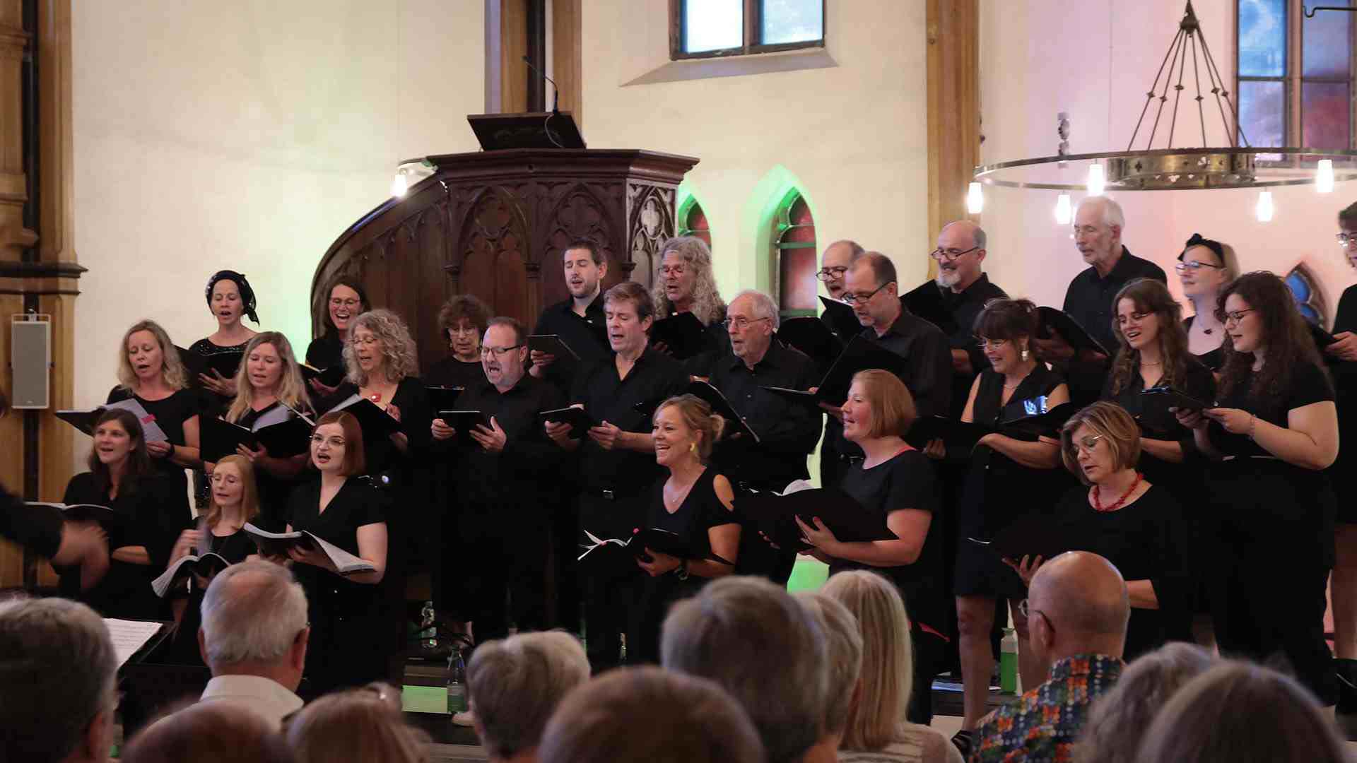 Der Chor in der Evanglischen Kirche Meiderich