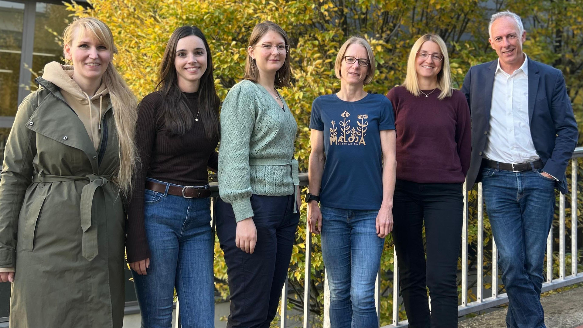 Gruppenfoto des Forschungsteams