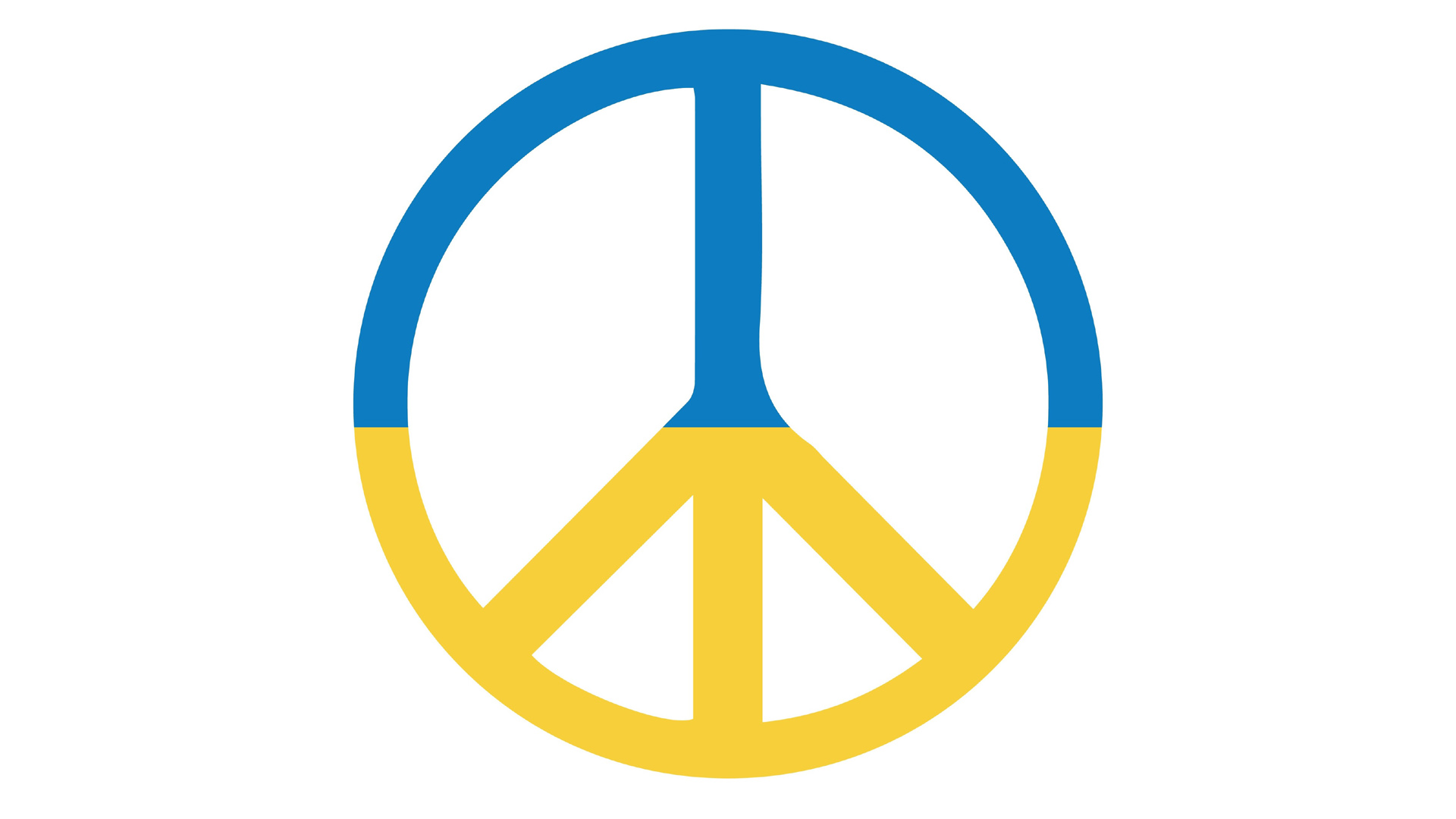 Peacezeichen Ukraine